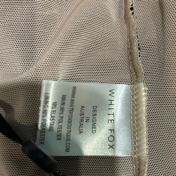 White Fox Pink and Black Lace Bustier - Picture 10 of 11